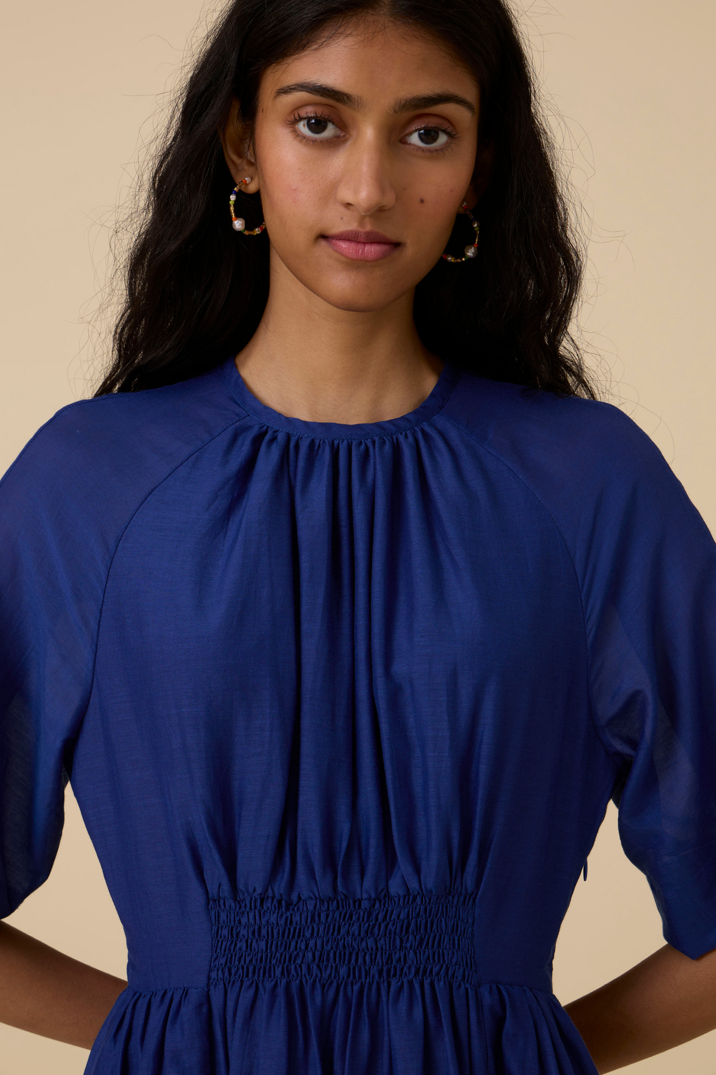 Parina Royal Blue Maxi Dress