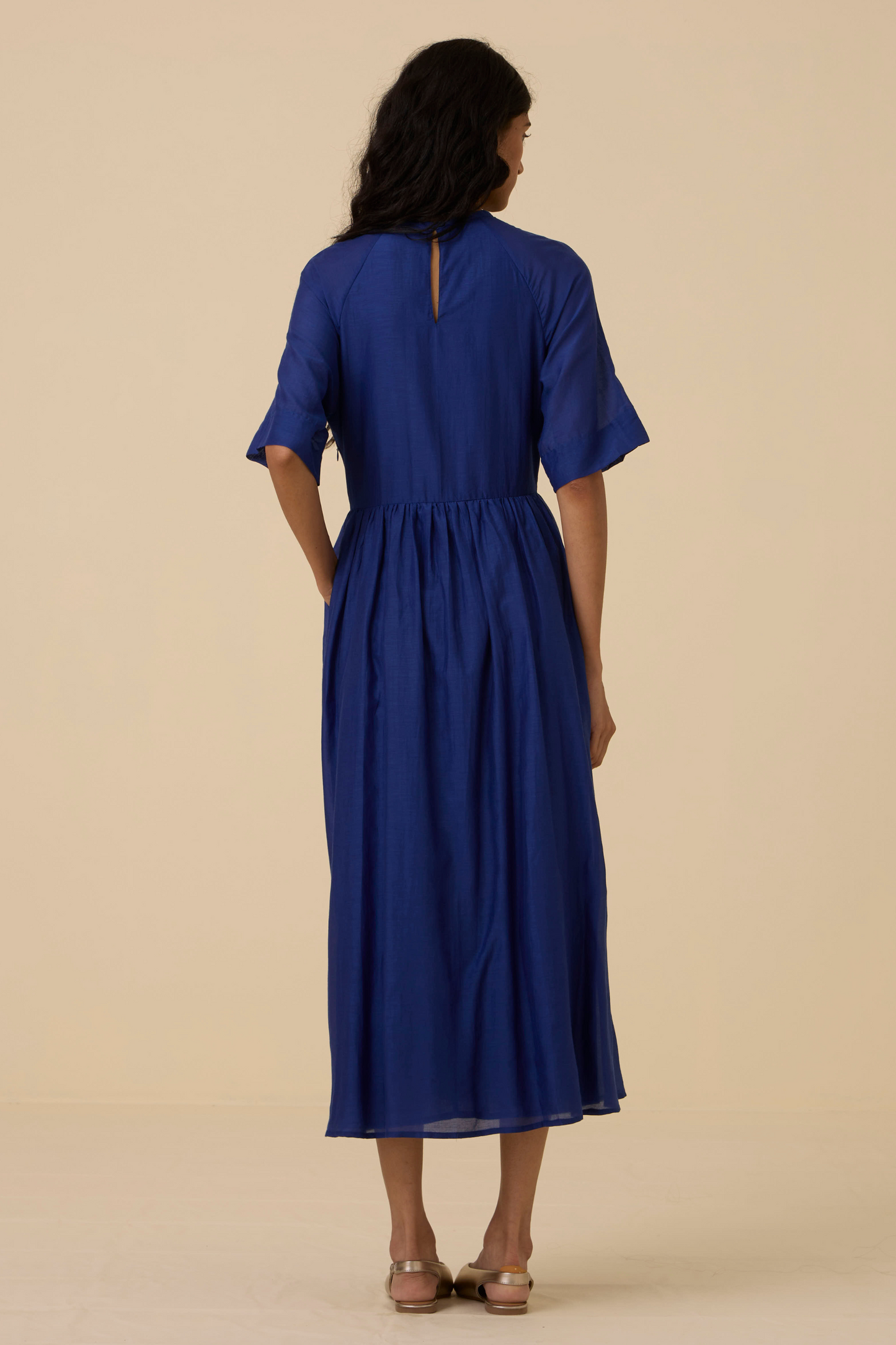 Parina Royal Blue Maxi Dress