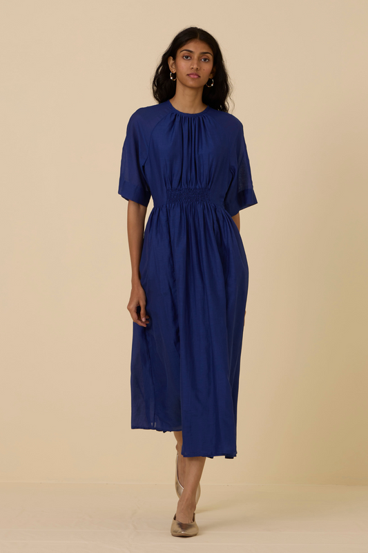 Parina Royal Blue Maxi Dress