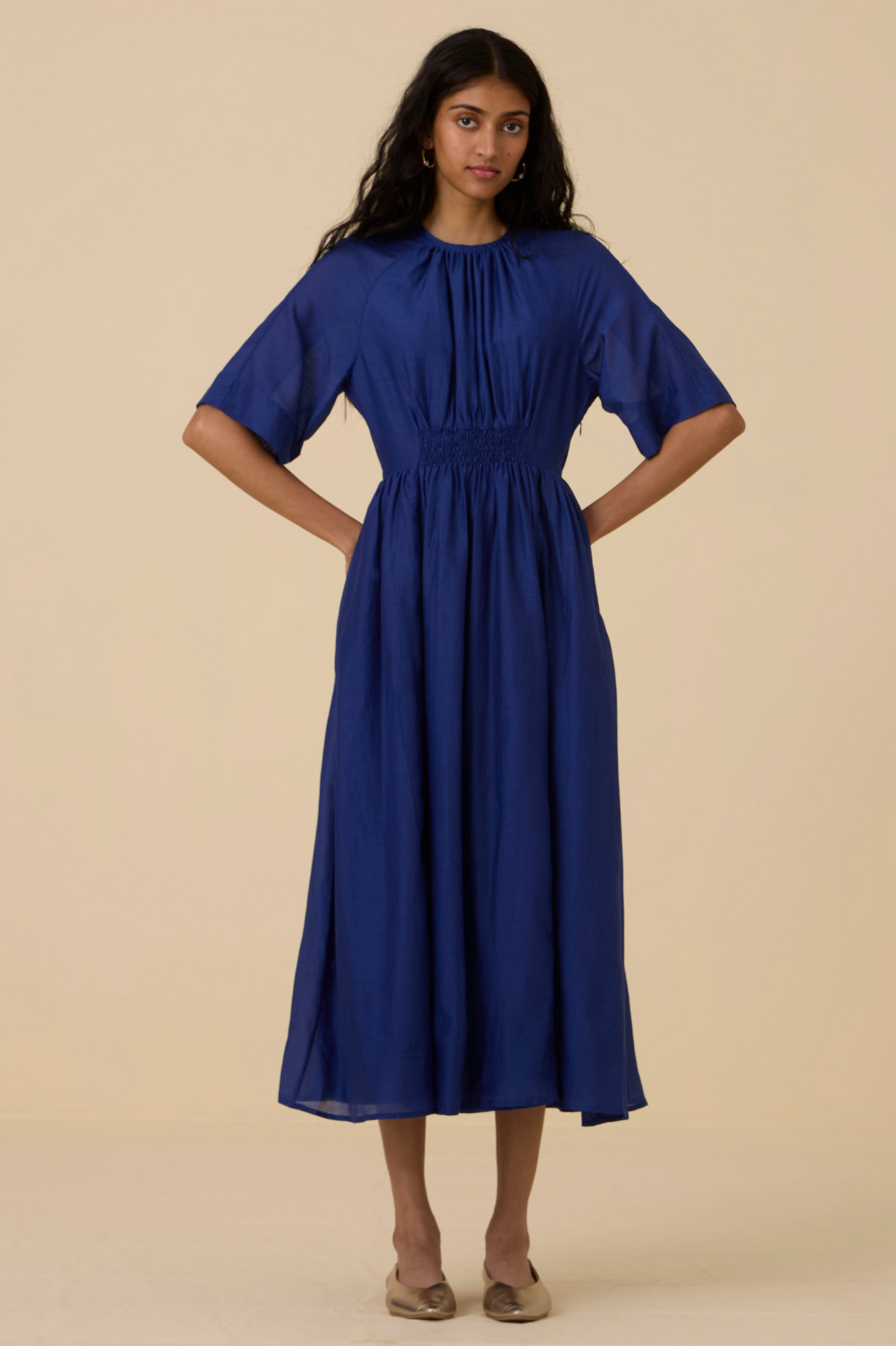 Parina Royal Blue Maxi Dress