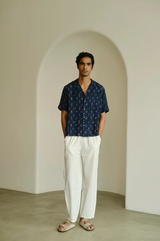 Khadi Barrel Pants
