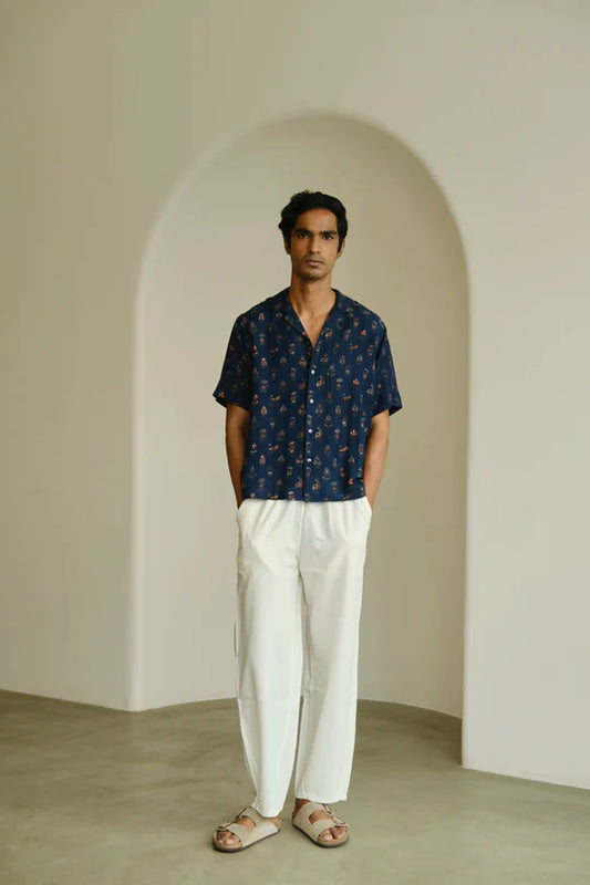 Khadi Barrel Pants