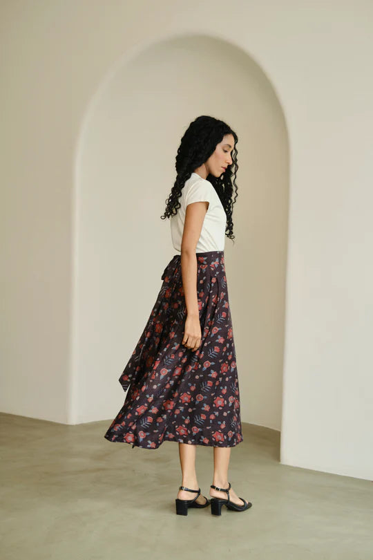Rosa Silk Skirt
