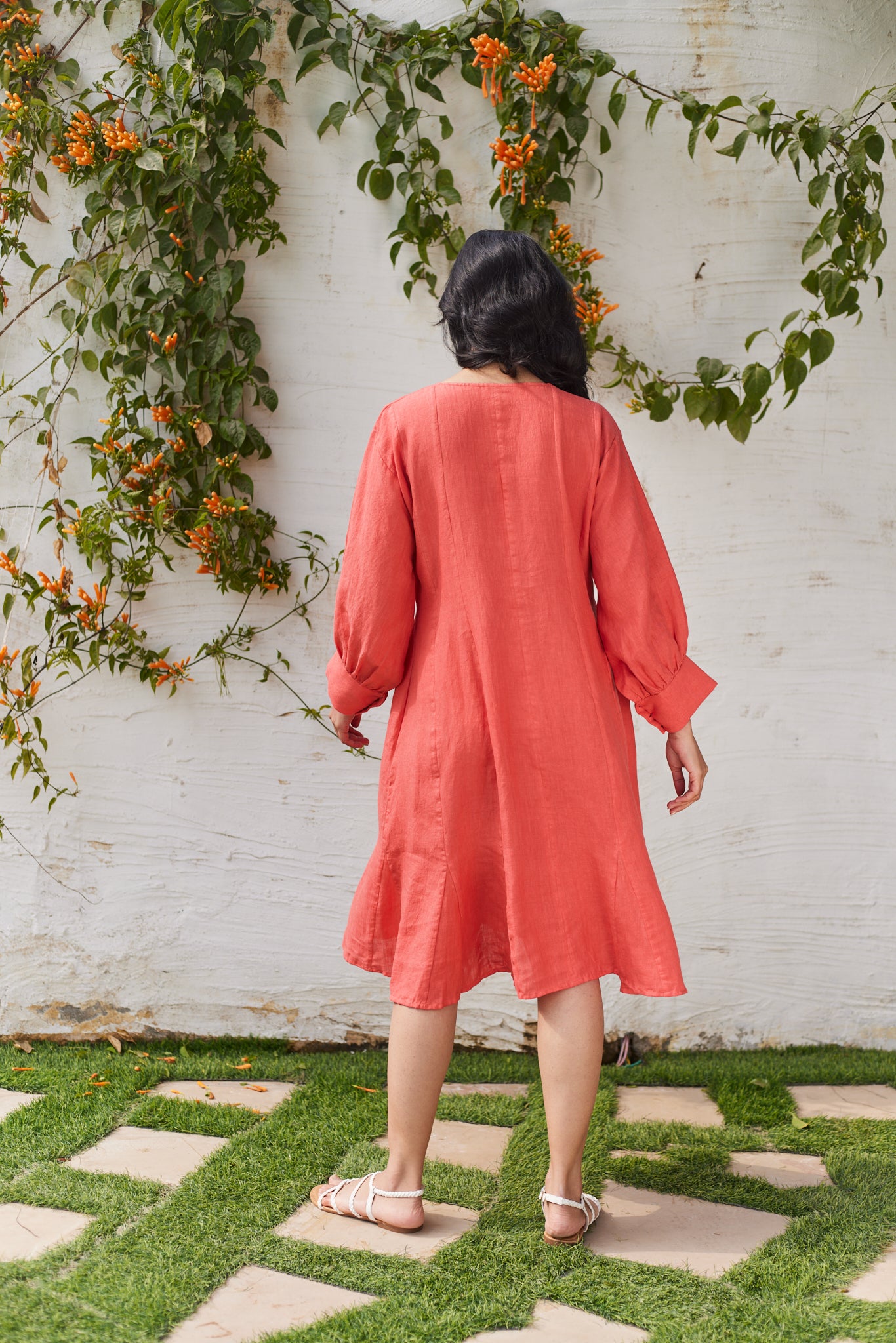 Regent's Retreat Dress Coral