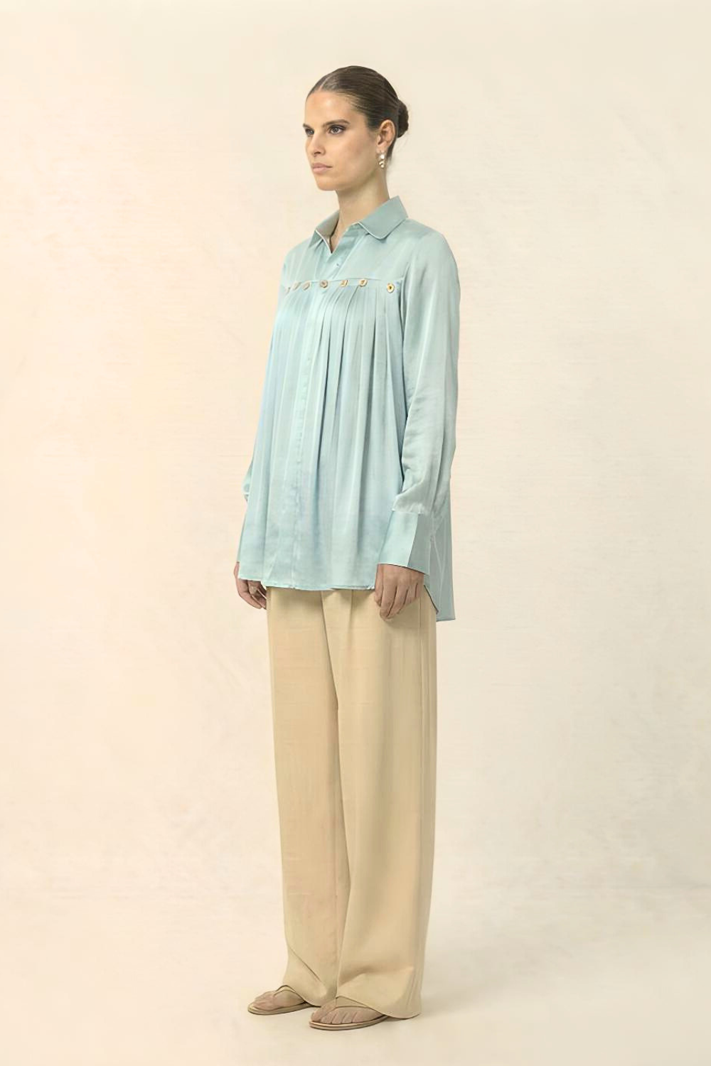 Gather Shirt - Tropical Breeze