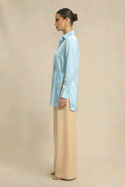 Wrap Blouse - Tropical Breeze