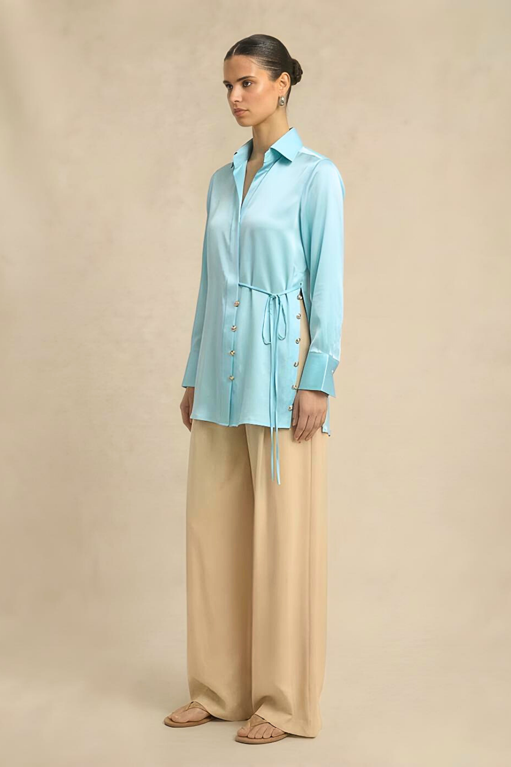 Wrap Blouse - Tropical Breeze