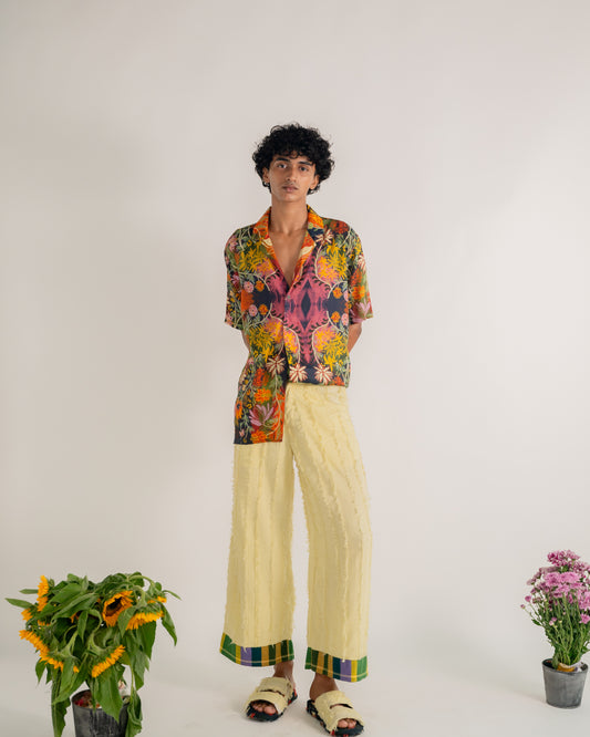 sustainable fabric, artisanal clothes, one of a kind clothes, colourful.