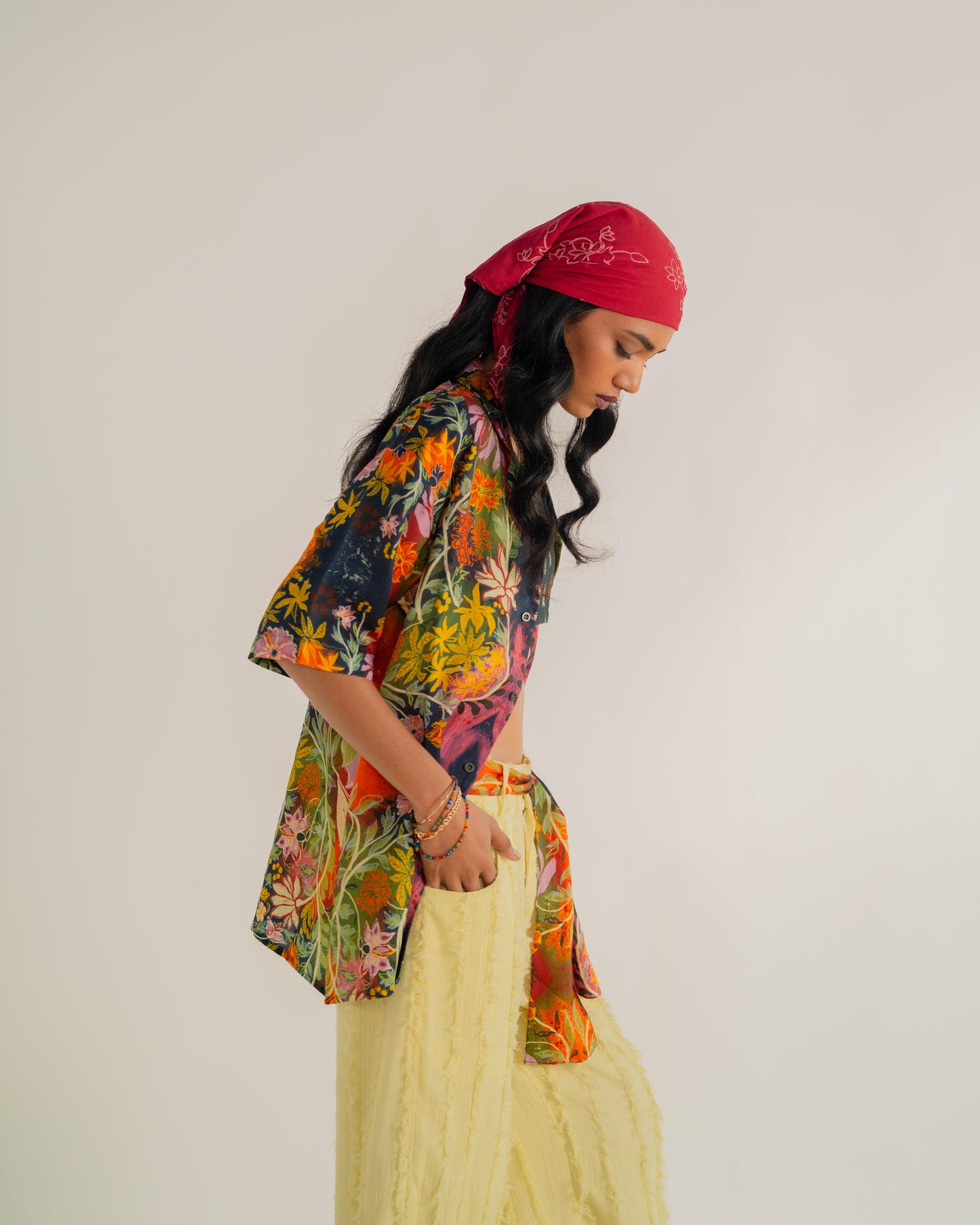 sustainable fabric, artisanal clothes, one of a kind clothes, colourful.