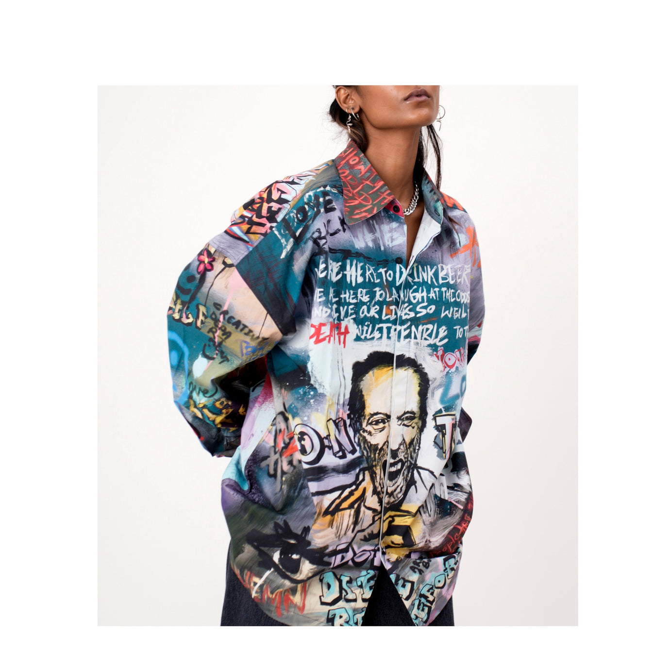 Huemn City' Graffiti Shirt