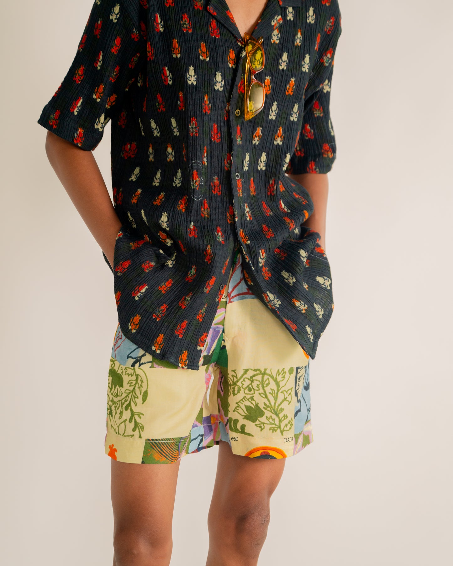 sustainable fabric, artisanal clothes, one of a kind clothes, colourful.