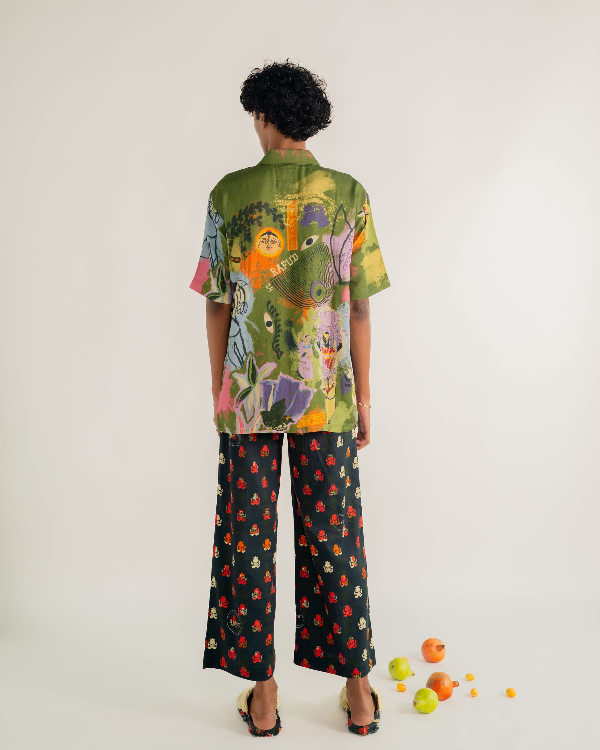 sustainable fabric, artisanal clothes, one of a kind clothes, colourful.