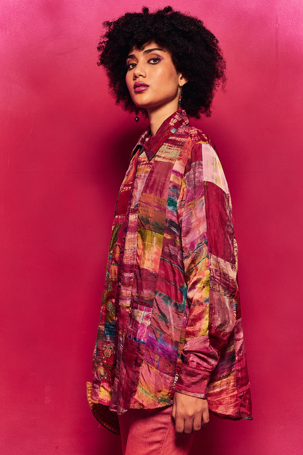 Mehar Top Fuchsia