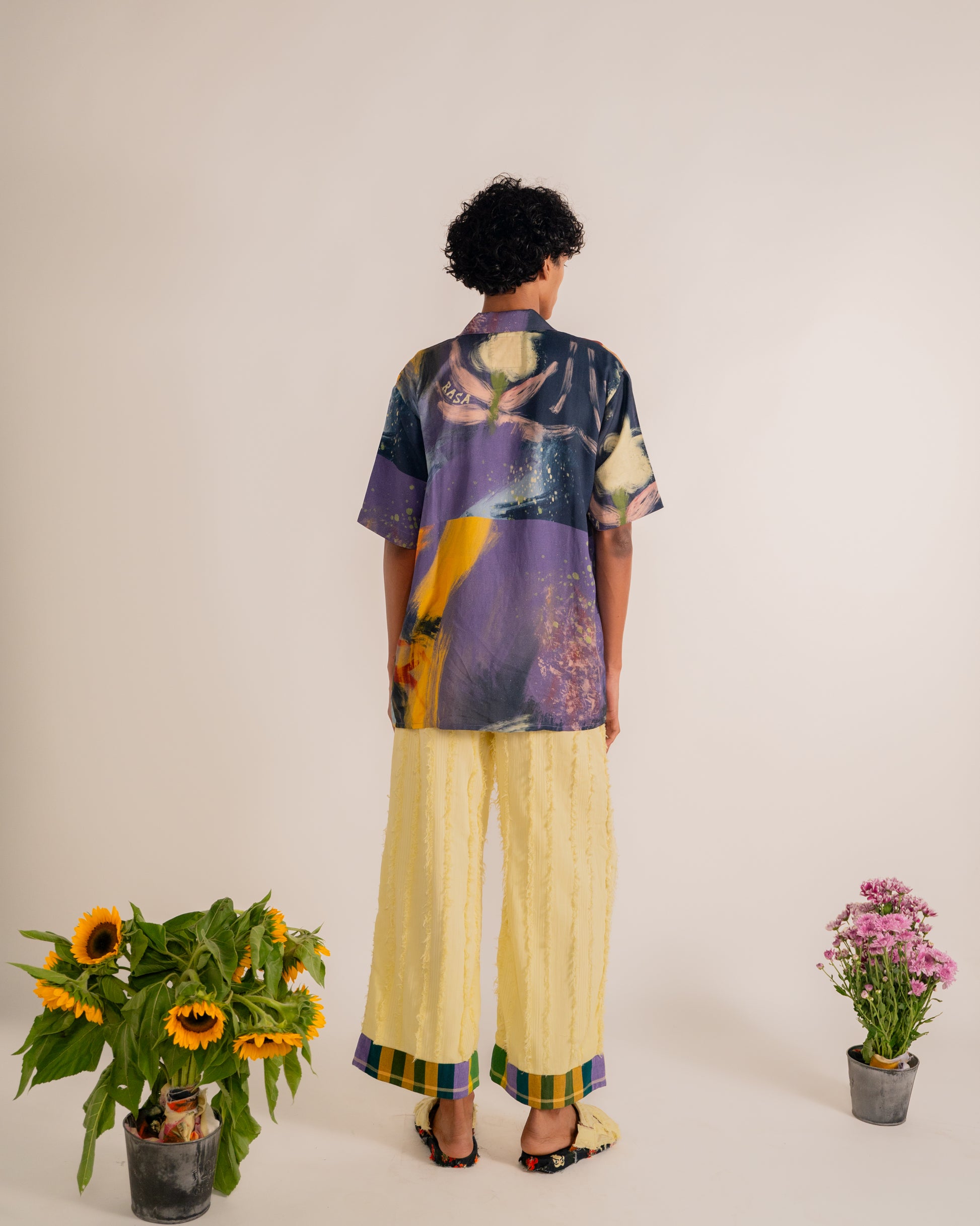 sustainable fabric, artisanal clothes, one of a kind clothes, colourful.