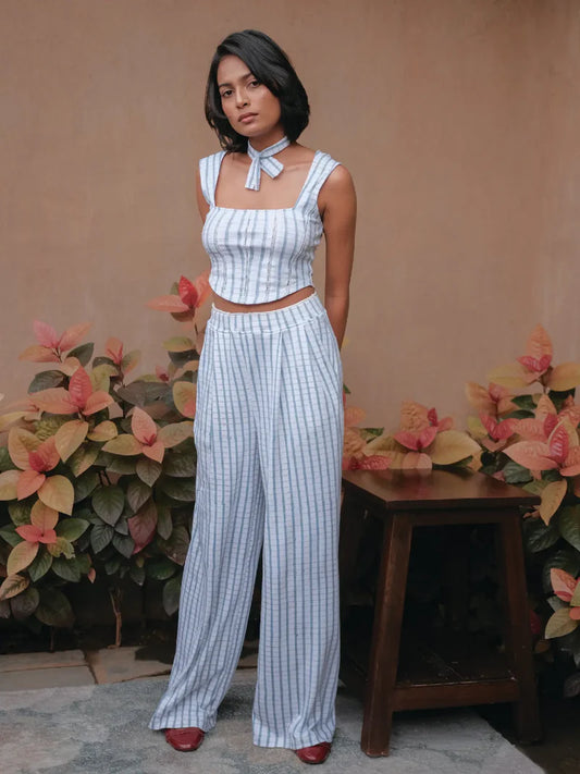 Divy double waist band trousers