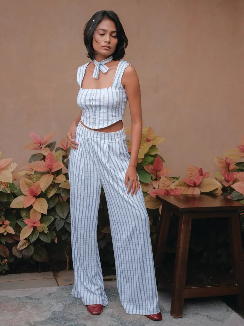 Divy double waist band trousers